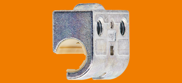 Patin hybride à une roulette et palier drylin W