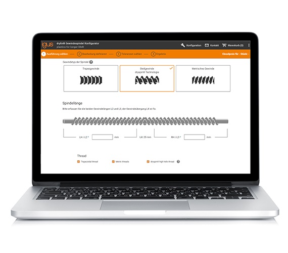 Configurateur de vis