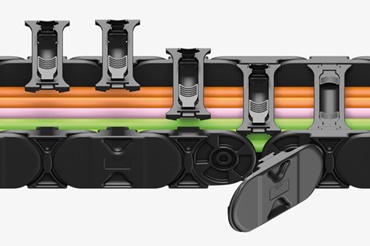 Chaîne porte-câbles E4Q/R4Q