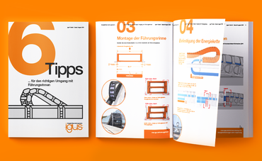 Tipps für den Umgang mit Führungsrinnen