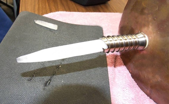 Eisschmelzsonde mit Eiskern