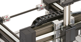 Catena portacavi per portali