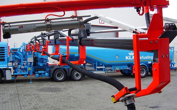 Autobotte di carburante per campo d'aviazione