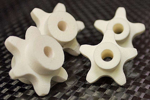 Pignoni in tecnopolimero stampati in 3D