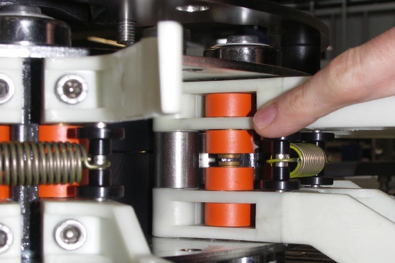 Getränkeabfüllung Zweikomponenten-Rollen