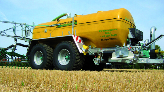 Zunhammer slurry tanker