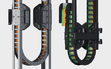 Chaînes porte-câbles guidelok slimline P et P.S