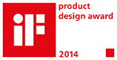 Récompensé par le prix de design iF 2014