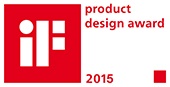 Récompensé par le prix de design iF 2015