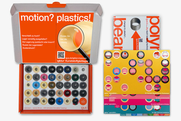 scatola di campioni iglidur con schede e catalogo prodotti