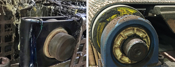 igubal dans un convoyeur