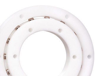 Giunto asso-radiale xiros® con gabbia e sfere in acciaio inossidabile