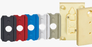 Stampo a iniezione stampato in 3D con componenti