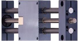 Asse lineare esente da lubrificazione