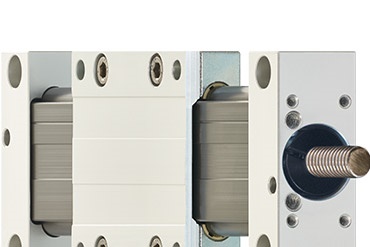 Unità lineare drylin SLW-PT con azionamento a vite protetto di igus