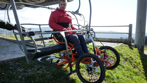 Quadrix all-terrain wheelchair