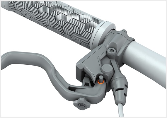 Cuscinetto sulla leva freno