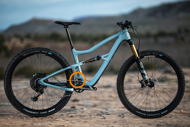 ibis Ripley con sospensione DW-link in evidenza