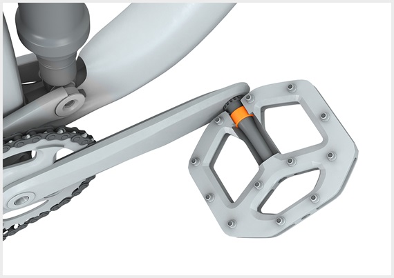 Cuscinetto nel pedale