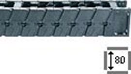 cable carrier with low vibrations