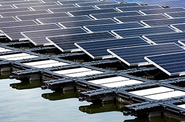 Impianto fotovoltaico flottante