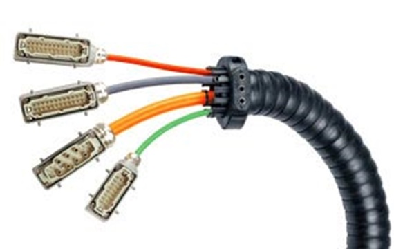 Sistemi completamente precablati per robot