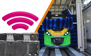 smart plastics Zugwaschanlage