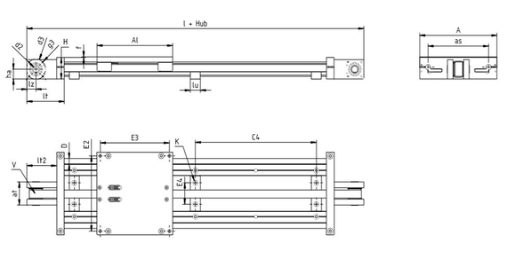 Disegno tecnico ZLW-10-xxx-ES