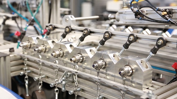 Banco di prova nel laboratorio di prova