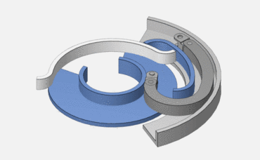 Moduli CAD 3D per movimenti circolari