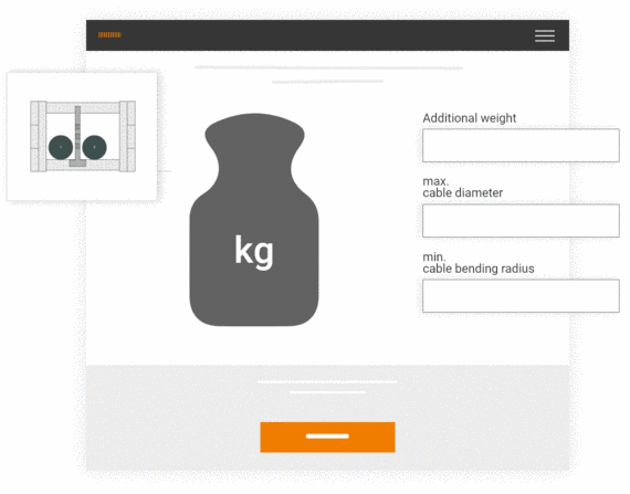 Configuratore per catene portacavi
