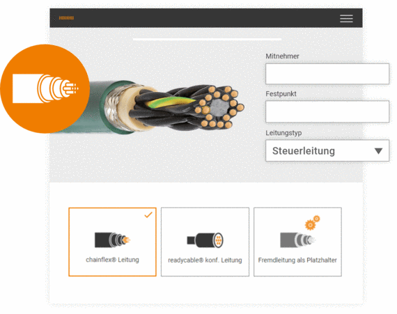 Configurateur de chaînes porte-câbles