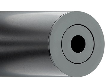 Rouleau de renvoi xiros® en aluminium anodisé noir