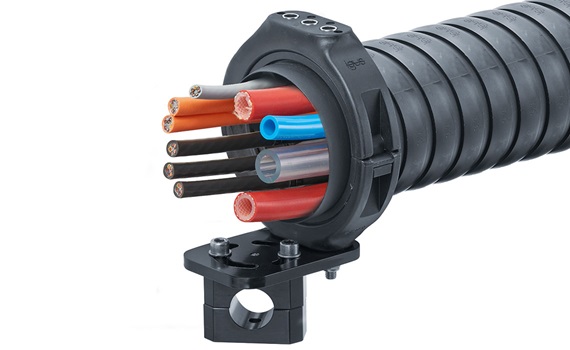 Kompaktanbindung ohne Zugentlastung