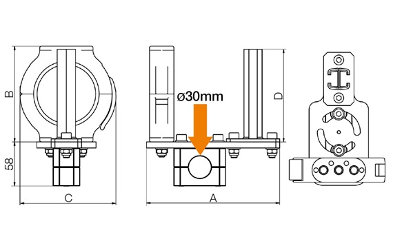 triflex R Schwerlastanbindung 3D