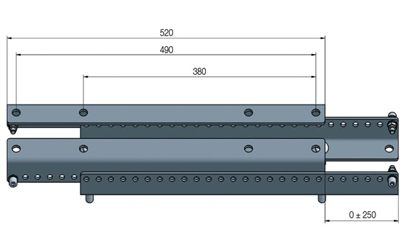 Verstelleinheit Rückzugssystem