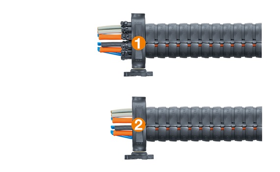 Eléments de fixation triflex R avec support pivotant