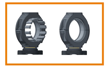 Elément de fixation triflex R à support pivotant