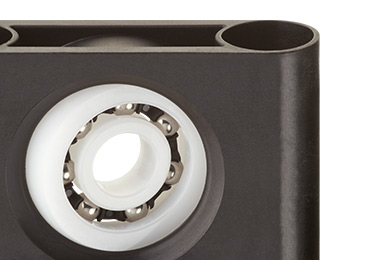 xiros® unità con supporto chiuso con sfere in acciaio inossidabile