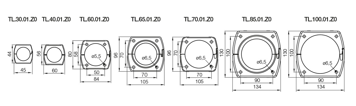 Eléments de fixation triflex Light