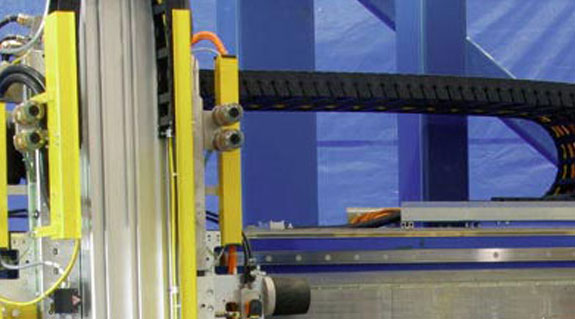 Alimentation en tôles à grande vitesse