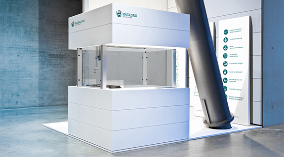 Linear drives in automatic order picking machines