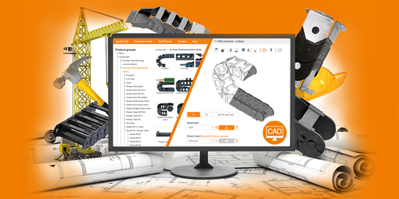 e-chain CAD library
